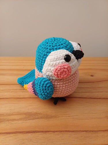 MedusaShop Pajarito Pajaro Amigurumis En Crochet 1