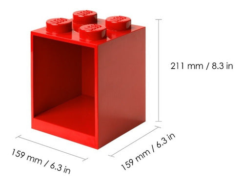 LEGO® Cubo Estante Apilable De Pared Mesa Shelf 4 2