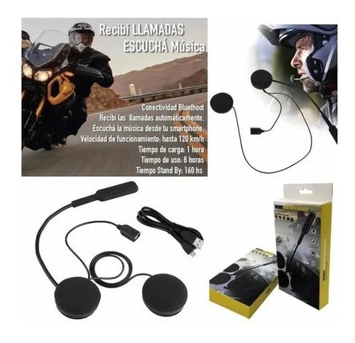 HelmetMic Manos Libres Bluetooth 5.0 + Edr Compatible iPhone Y Android 3