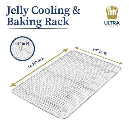 Ultra Cuisine Baking Rack, 100% Stainless Steel 1