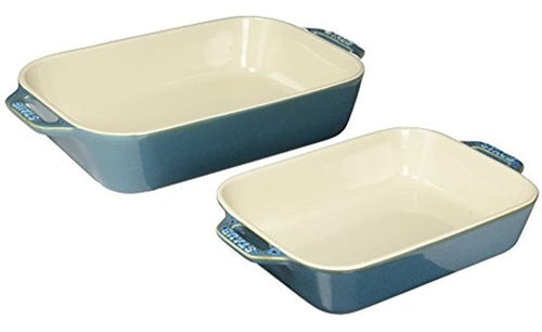 Staub Ceramics Rectangular Baking Dish Set, C 1