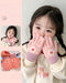 Fancy House Winter Gloves for Kids - Super Soft Flower Print 2