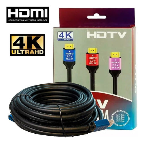 HDTV Premium HDMI Cable 10 Meters High Speed 4K 2.0 for TV Smart PC 1