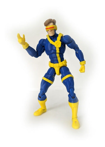 Cíclope Xmen Cyclops Simil Articulado 3d 5