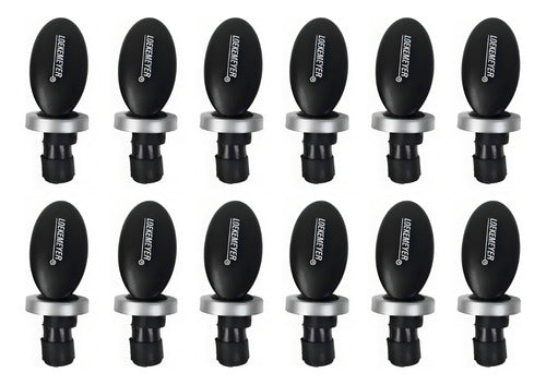 Set of 12 Premium Lever Caps for Loekemyer Bottles 0