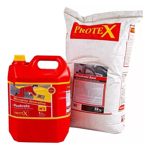 Base Nivelacion Micro Protex  Gris Cemento 40 Kg 0