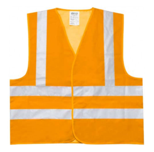 Chaleco Reflectivo Naranja Ingco Rv02c - Ynter Industrial 0