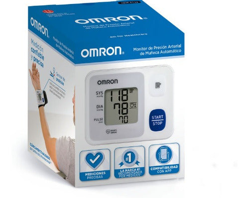 Monitor De Presión Omron Hem-6122 Arterial De Muñeca Kirkro 2