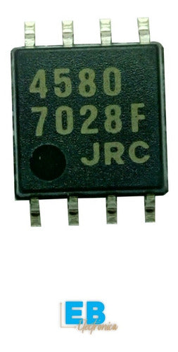 JRC X5 NJM 4580 SMD Dual Operational Amplifier SOP-8 0