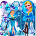 50 Art Globo Frozen Ana Elsa Olaf Snow Cotillion Candy Bar 4