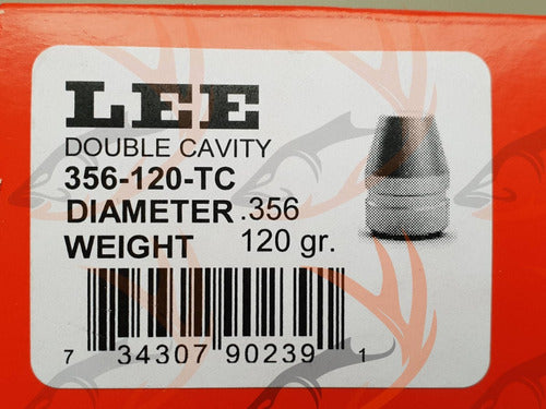 LEE Precision .356 120gn 2 Cavity Mold 90239 9mm 0