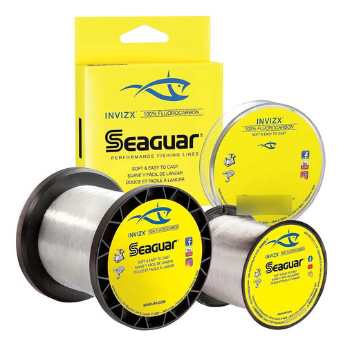 Seaguar Invizx - Fluorocarbon Fishing Line 10 Lb 0