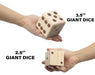 SPORT BEATS Large Wooden Yard Dice Set of 6 with Two Games 1