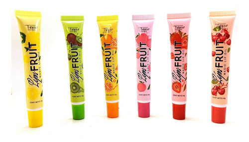 Tejar Magic Lip Oil Fruit Balm Set of 6 Units 3