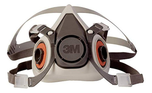 3M Reusable Half Mask Respirator 6100/07024 (Small) 0