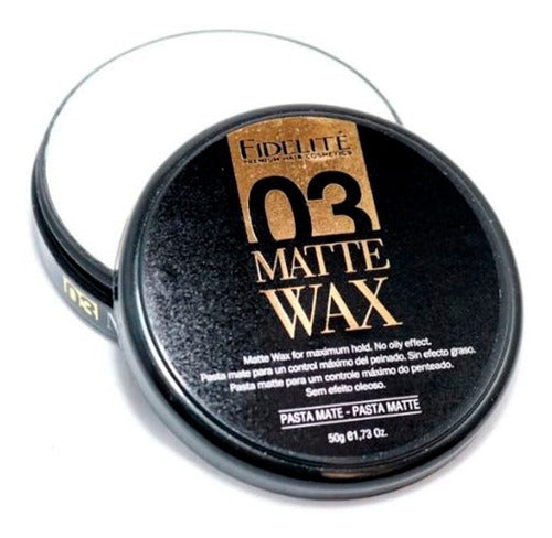 Matte Wax Fidelité Modelado 03 - Matte Hair Pomade 50gr 3