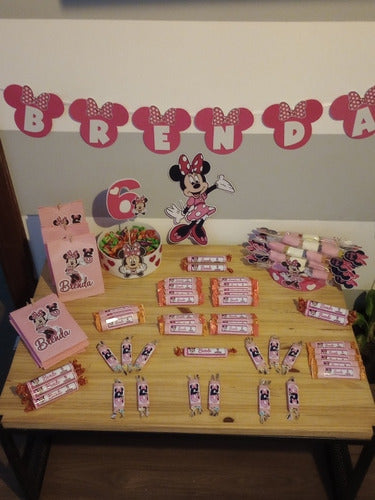 Generic Minnie Mouse Sweet Table with Gifts 5