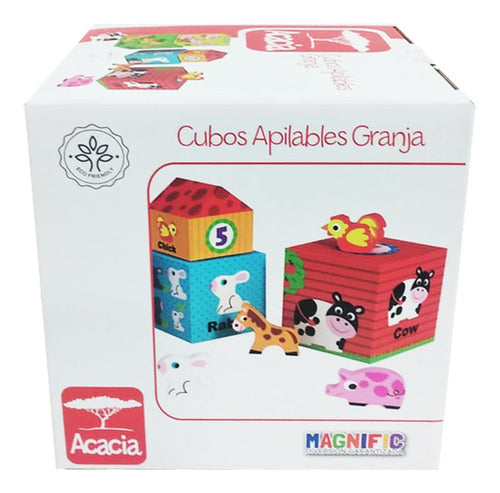 Magnific Cubo Apilable Granja 2