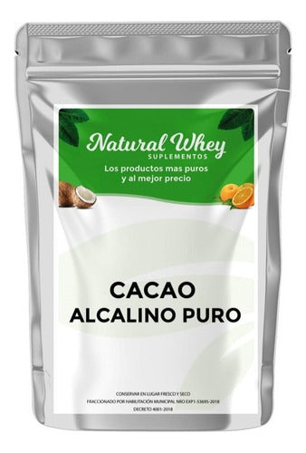 Natural Whey Suplementos Cacao, Chocolate Alcalino, Cocoa Pura De Brasil 250 Gr 0