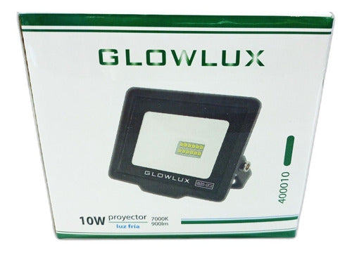 Pack of 5 Glowlux X5 Eco LED 10W Cold Light Projector Floodlight 2