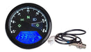 Universal Digital LCD Motorcycle Speedometer Tachometer 12000 RPM 5
