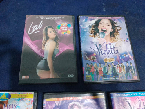 Dvd Canciones Grabadas Lali Y Violeta X 5 Unidades 1