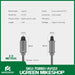 UGREEN Optical Audio Digital Fiber Toslink Plug to Plug Cable - 2 Meters 6