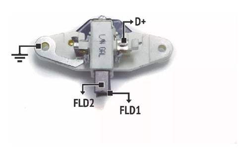 Bosch Regulador De Voltaje Alternador Rnb 311026 0