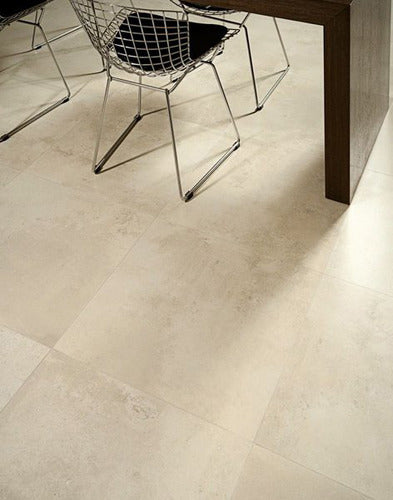 Porcelanato 53x53 Cemento Marfil Satinado San Pietro 1ra 1