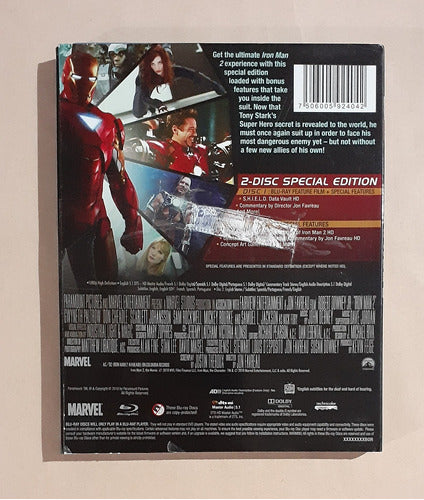 Iron Man Trilogy - Limited Edition 7-Disc Blu-ray 3D + 2D + DVD Original 8