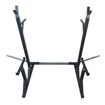 Cattani Fitness Rack Sentadillas Reforzado Gym Fondo Porta Discos 1