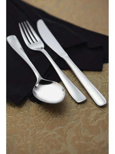 Set 24 Stainless Steel Cutlery Tramontina Continental Samihome 2