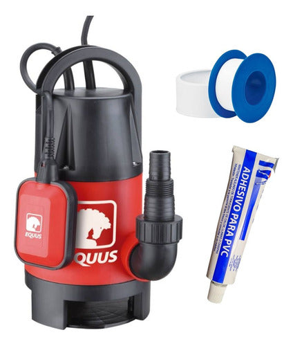 Equus Submersible Pump 1HP - Dirty/Clean Water 0