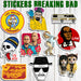 Stickers Breaking Bad 20 Unidades 4x4 Cm Pvc Plastificados 2