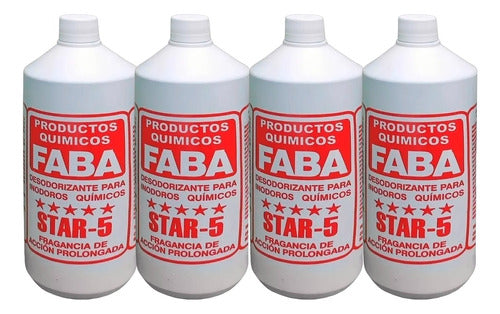 Faba Liquido Disgregante Inodoro Quimico Portatil X 4 Unidad 0