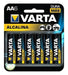 Varta AA Alkaline Batteries Ideal for Remote Control Use 0