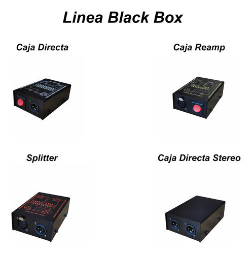 Caja Directa Di Box Audioblack (misma Calidad Que Di Radial) 4