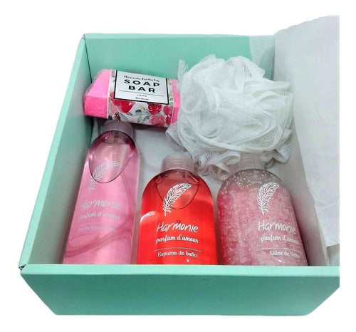 Corporate Gift Box Set - Zen Roses Spa Relaxation Kit N37 - Set Caja Regalo Empresarial Box Zen Rosas Kit Spa Relax N37