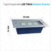 Embedded LED Recessed Spot Tinga for Exterior Staircase Wall 4