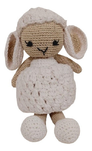 Crochet Sheep Amigurumi Attachment Doll 0