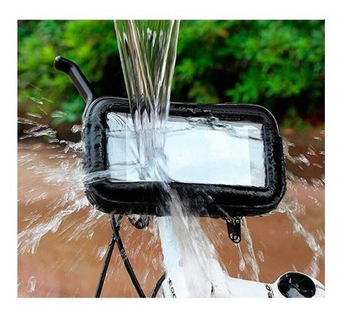 Waterproof Motorcycle Bike Cell Phone GPS Holder Case Support 11
