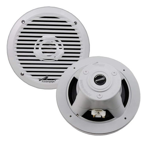 Audiopipe Nautical Marine Speakers 6.5 Inches 200W 0