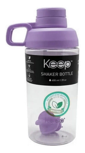 Keep Shaker Bottle 600ml with Blender Ball for Fit Shakes by Kuchen 12