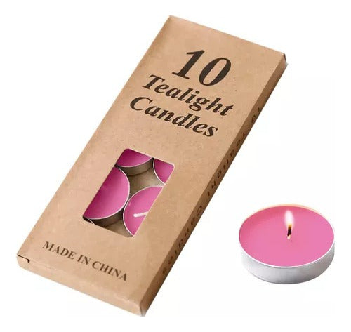 Set of 10 Aromatic Candles for Candle Warmer Night Lights 10