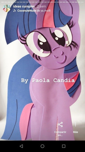 Piñata My Little Pony Pinkie Pie, Cotillon, Cumples, Fiesta 5