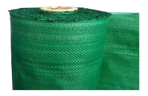 Mitre Cubre Cerco Rafia Lona Verde 1.5 Rollo 100 Mts Sombra 100% 0