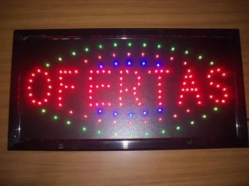 Generic Led Programmable Sign, 3 Colors Scrolling Text-Open 1