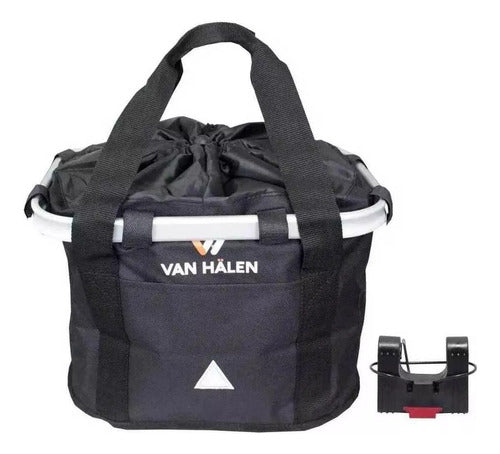 Van Halen Folding Front Basket Bag for Bicycles 0