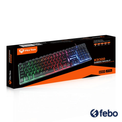 Meetion Gaming Keyboard USB Backlit PC PS4 Febo 5