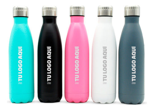 Tienda Dos Amigos Stainless Steel Water Bottle with Customized Engraving 1